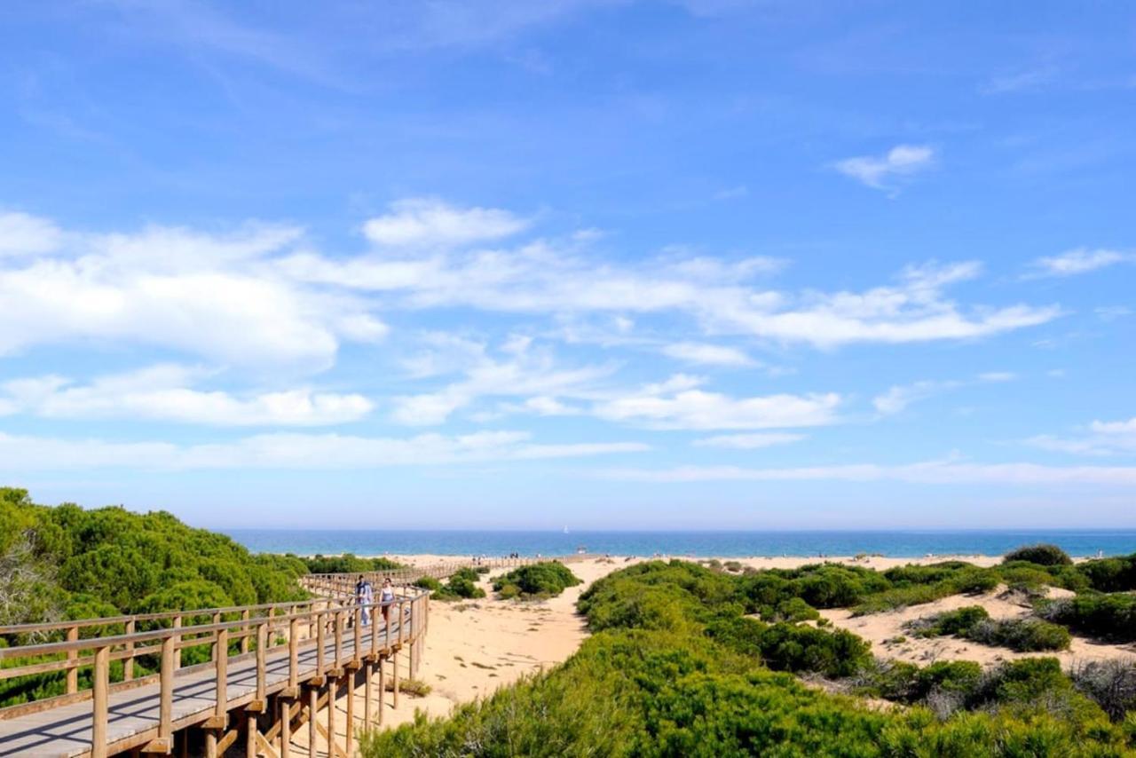 5 Apto Frente Al Mar Excelentes Vistas Piscina Daire Arenales del Sol Dış mekan fotoğraf